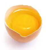 half an egg