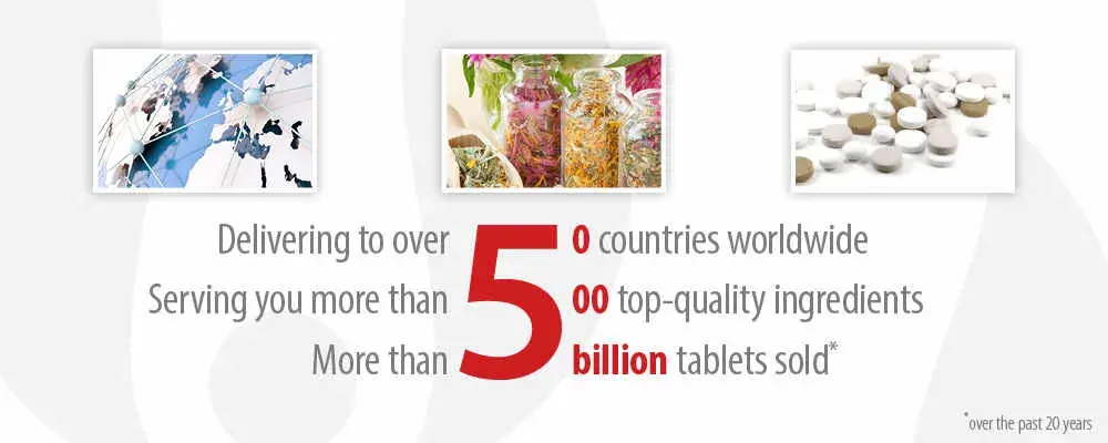Calivita in 50 Ländern, natürliche Inhaltsstoffe, Milliarden verkaufte Tabletten