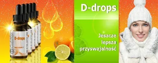 D-drops - przyswajalna witamina d w kroplach