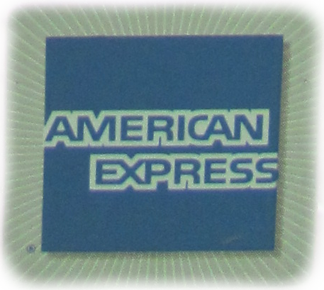 nalepka American Express